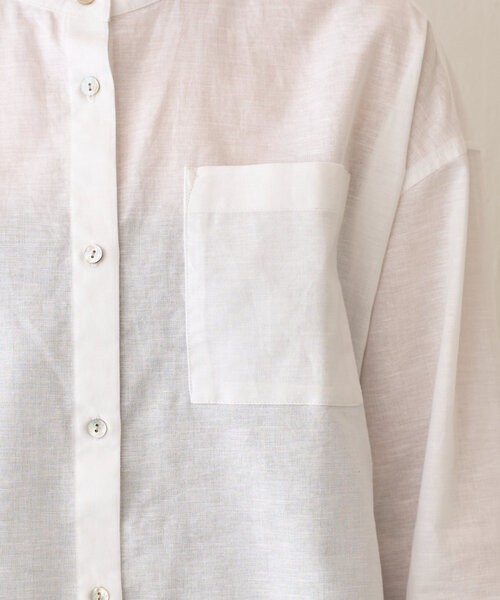 Jena espace merveilleux ブラウス シャツ 「ハンサムシャツ」袖