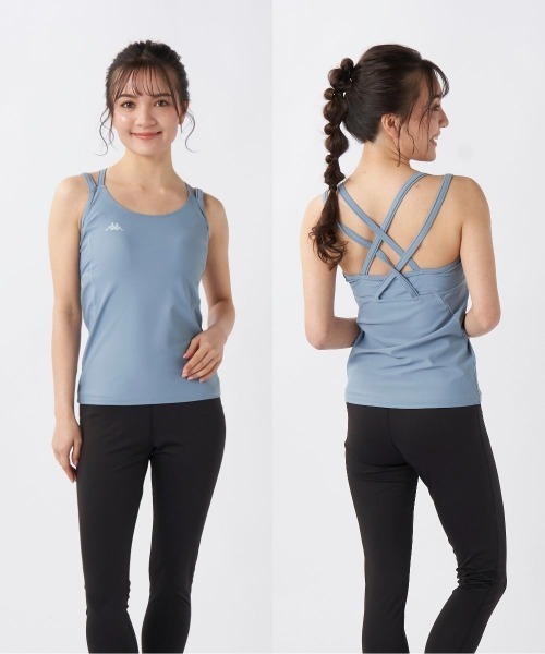 Kappa（カッパ） カップ付き キャミソール 「水陸両用」カップ付き
