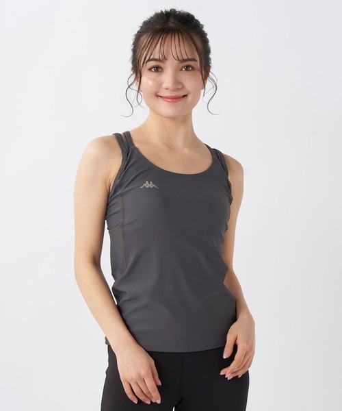 Kappa（カッパ） カップ付き キャミソール 「水陸両用」カップ付き