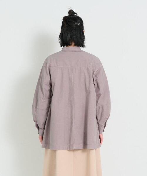 conges payes ADIEU TRISTESSE ブラウス シャツ ステッチワーク