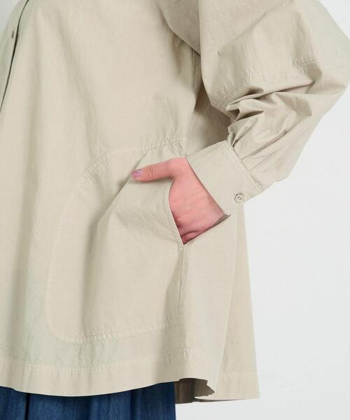 conges payes ADIEU TRISTESSE ブラウス シャツ ステッチワーク