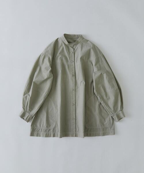 conges payes ADIEU TRISTESSE ブラウス シャツ ステッチワーク