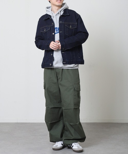N°21 Gジャン forksy.】オーバーサイズ2Wayシルエットデニムジャケット forksy