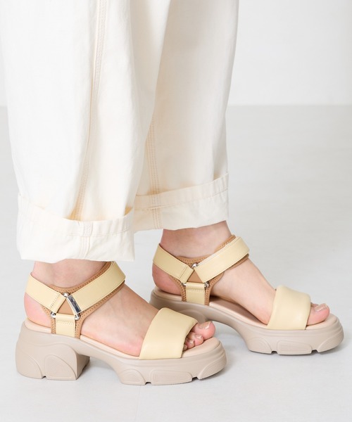 【2025年購入・美品】duckfeet ストラップサンダル 24.5-25cm レザーストラップサンダル バイオ／duckfeet（ダックフィート