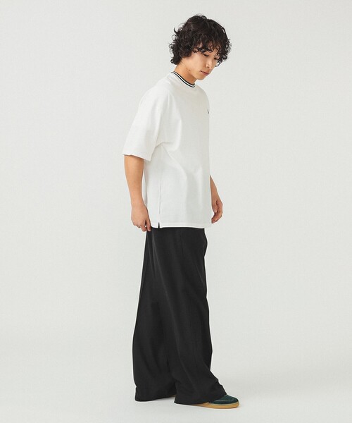 FRED PERRY tシャツ 「別注」FRED / オーバーサイズ ピケ T