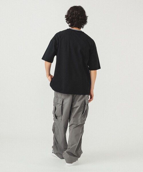 FRED PERRY★オーバーサイズ ローレル Tシャツ BEAMS MEN｜【別注】FRED PERRY / オーバーサイズ ピケ Tシャツ