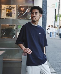 tシャツ 「別注」FRED PERRY / オーバーサイズ ピケ Tシャツ メンズ レディース｜ZOZOTOWN Yahoo!店