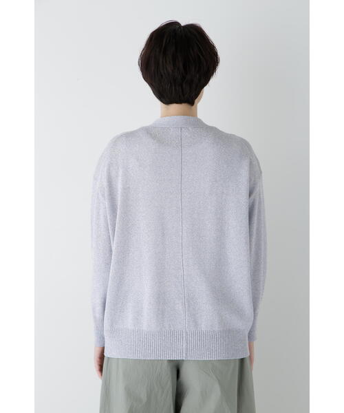 human woman カーディガン 「ウォッシャブル」ペーパーヤーン