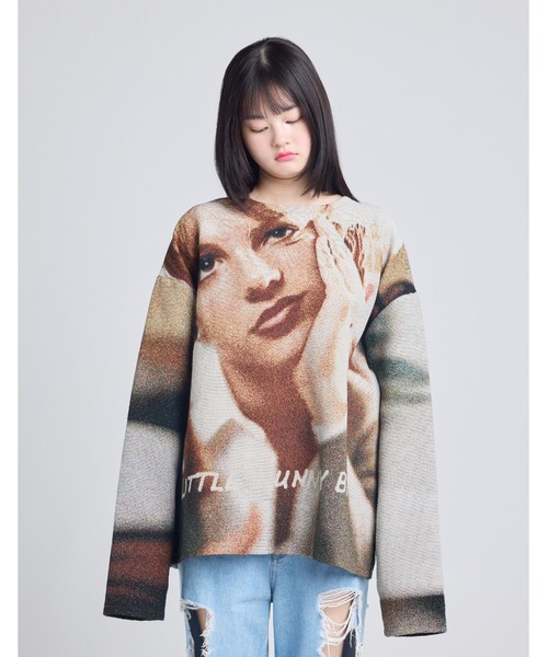 トレーナー スウェット Little sunny bitea girl top レディース メンズ