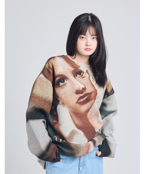 トレーナー スウェット Little sunny bitea girl top レディース メンズ_2