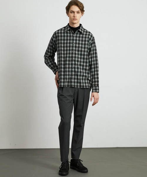 UNITED TOKYO（ユナイテッドトウキョウ） シャツ DRY WOOL シアー