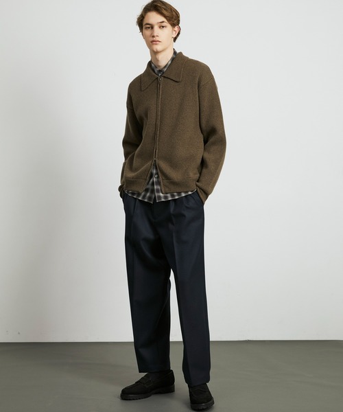 UNITED TOKYO（ユナイテッドトウキョウ） シャツ DRY WOOL オンブレ