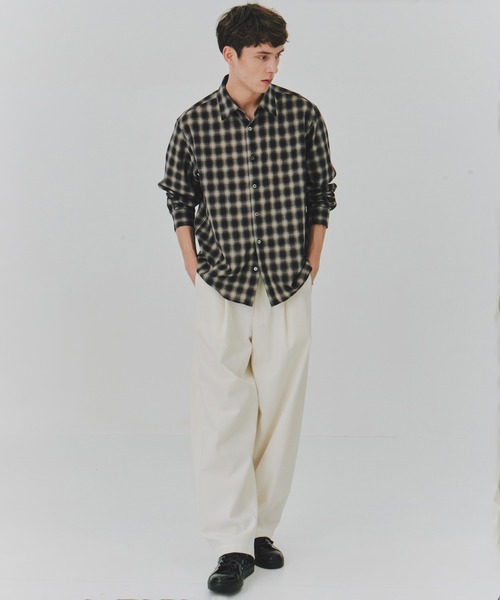 UNITED TOKYO（ユナイテッドトウキョウ） シャツ DRY WOOL シアー