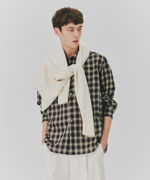 UNITED TOKYO（ユナイテッドトウキョウ） シャツ DRY WOOL シアー