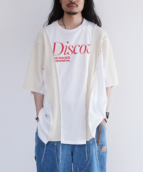 DISCOVERED（ディスカバード） tシャツ DISCOVERED REMAKE LIKE