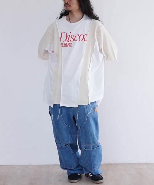 DISCOVERED（ディスカバード） tシャツ DISCOVERED REMAKE LIKE