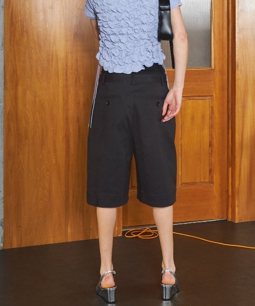 MAISON SPECIAL チノパン 2way Double Waist Curve Shorts/2WAY