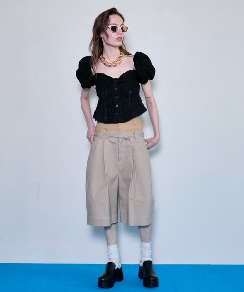 MAISON SPECIAL（メゾンスペシャル） チノパン 2way Double Waist