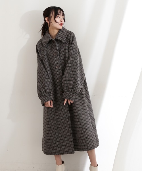 「FREE'S MART」 ステンカラーコート MEDIUM グレー系その他 レディース_画像2