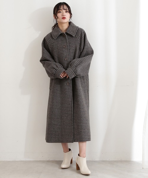 「FREE'S MART」 ステンカラーコート MEDIUM グレー系その他 レディース_画像3