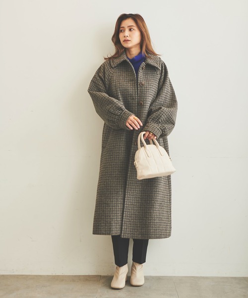 「FREE'S MART」 ステンカラーコート MEDIUM グレー系その他 レディース_画像6