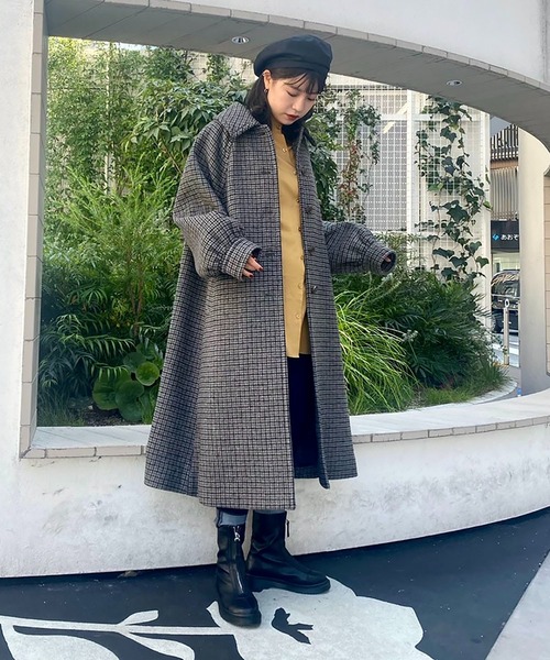 「FREE'S MART」 ステンカラーコート MEDIUM グレー系その他 レディース_画像7