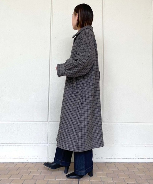 「FREE'S MART」 ステンカラーコート MEDIUM グレー系その他 レディース_画像9