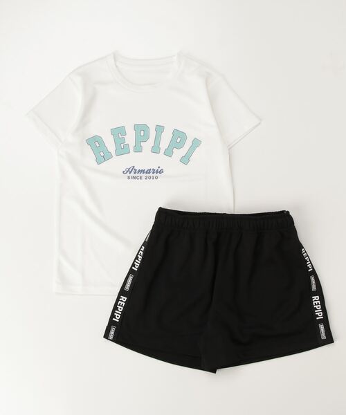 レピピアルマリオ repipi armario REPIPI ARMRIO半袖Tシャツ＆パンツセット キッズ 子供服 男の子