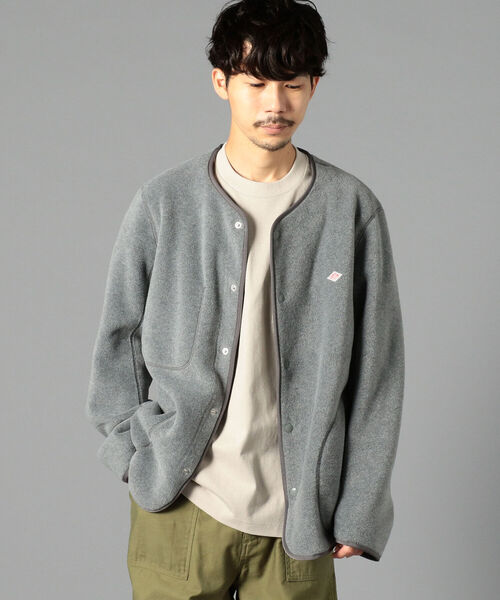 Danton（ダントン） カーディガン 42 グレー メンズ : ZOZOTOWN Yahoo