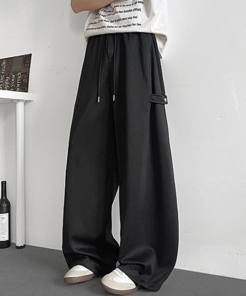 link lot スウェットパンツ ジャージ サイドスナップボタン