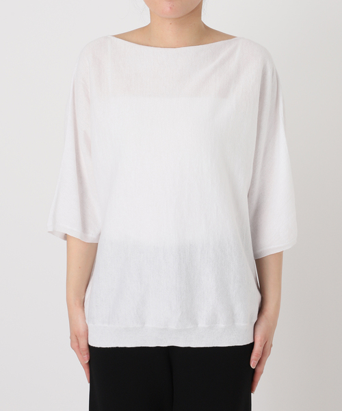Deuxieme Classe Celestial ニット　ホワイト Deuxieme Classe ニット セーター Celestial レディース