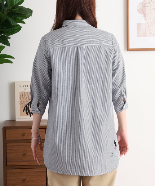 Quelle Chance（ケルシャンス） チュニック ねこだらけシャツ