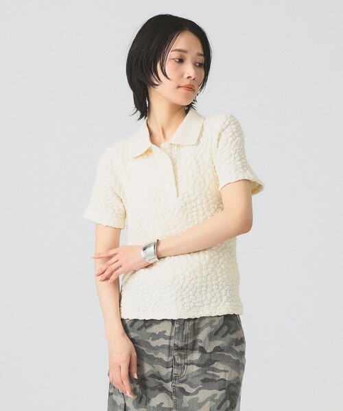 tシャツ フクレジャカード ポロ レディース