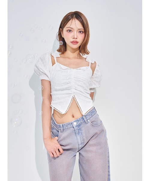 Darich（ダーリッチ） パフショルボレロアンサンブル レディース