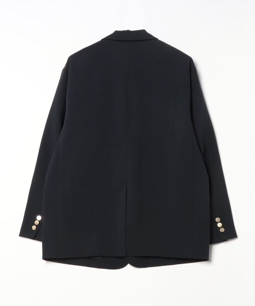 お値下げ　新品未使用　ビーミングバイビームス　ジャケット　ネイビー B:MING by BEAMS（ビーミング by ビームス）ノーカラー ダブル