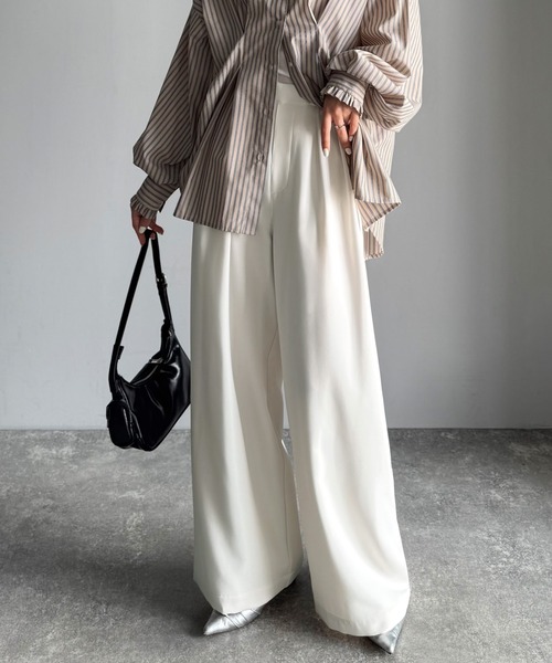 ＋ペルフェくと2 classicalelf（クラシカルエルフ） スラックス パンツ 体型カバーも