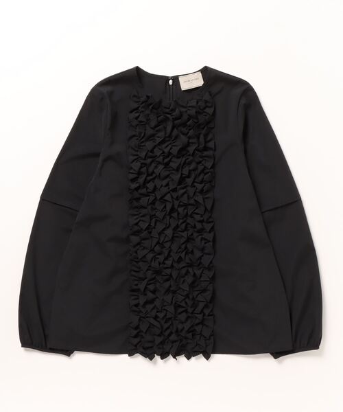 「UNITED ARROWS」 長袖ブラウス - ブラック レディース