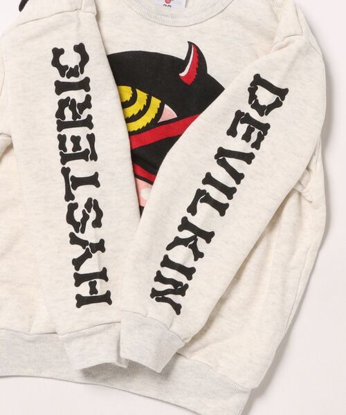 HYSTERIC MINI（ヒステリックミニ） トレーナー DEVILKIN 羽付き 裏毛