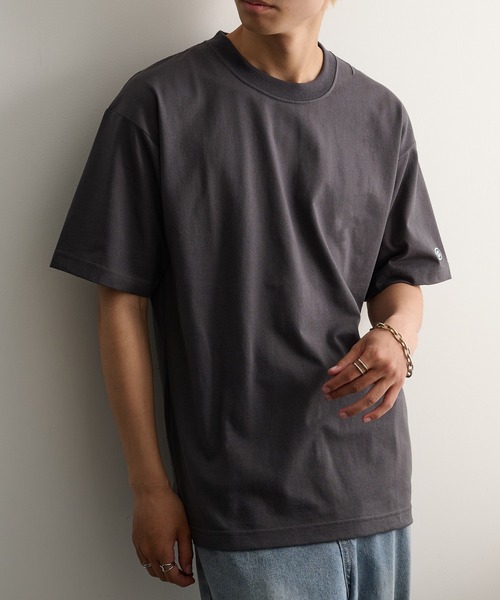 DISCUS tシャツ 「DISCUS」USA綿混HEAVY WEIGHT天竺 半袖クルーネックT