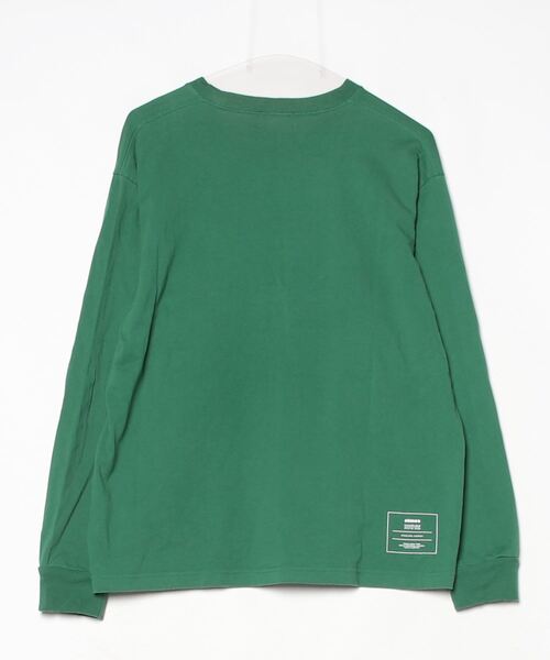 「atmos」 長袖Tシャツ M グリーン メンズ