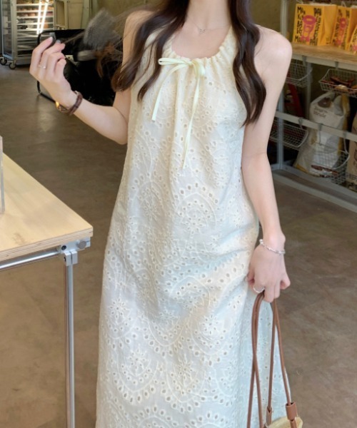 Aelina ワンピース ノースリーブワンピース : ZOZOTOWN Yahoo!店