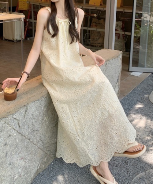【apolina】ノースリーブワンピース Aelina ワンピース ノースリーブワンピース : ZOZOTOWN Yahoo!店