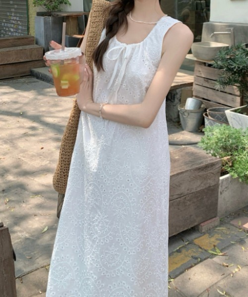 Aelina ワンピース ノースリーブワンピース : ZOZOTOWN Yahoo!店