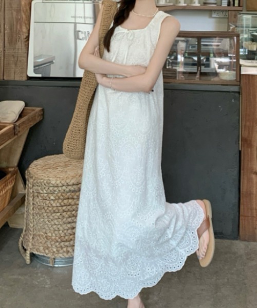 Aelina ワンピース ノースリーブワンピース : ZOZOTOWN Yahoo!店