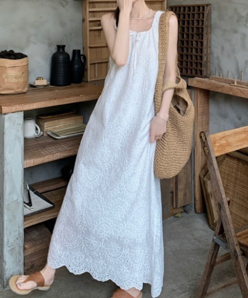 Aelina ワンピース ノースリーブワンピース : ZOZOTOWN Yahoo!店