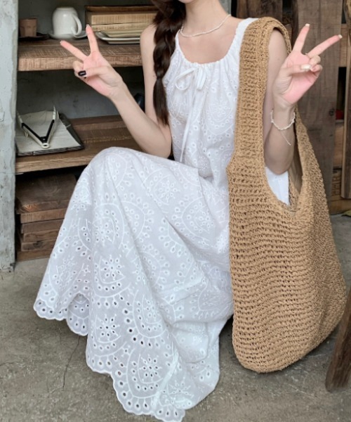 Aelina ワンピース ノースリーブワンピース : ZOZOTOWN Yahoo!店