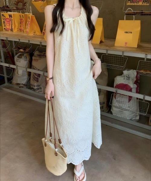 Aelina ワンピース ノースリーブワンピース : ZOZOTOWN Yahoo!店