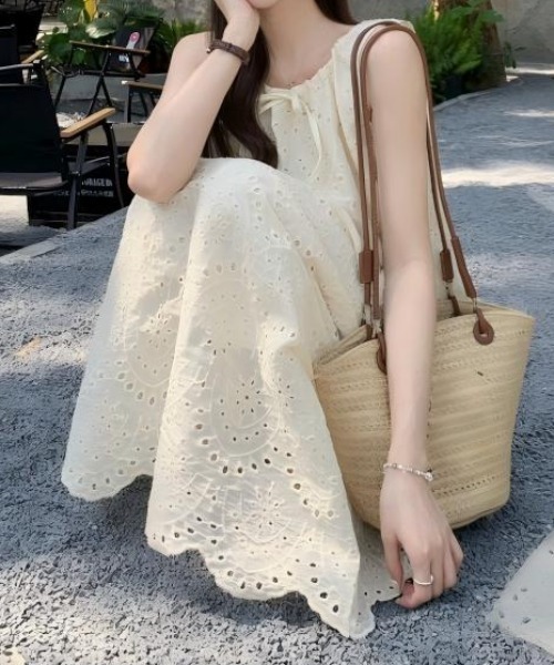 Aelina ワンピース ノースリーブワンピース : ZOZOTOWN Yahoo!店
