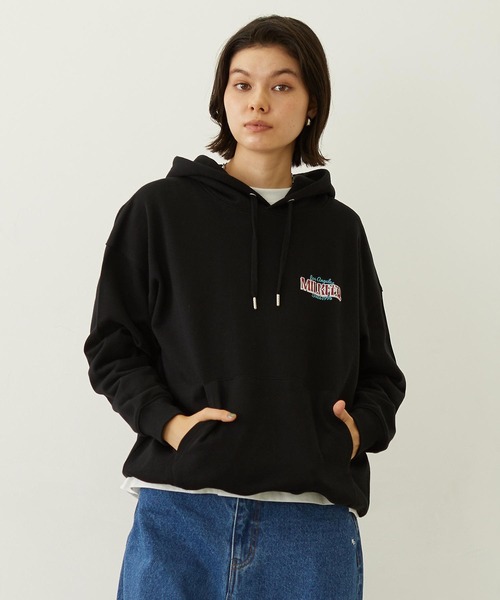 MILKFED.（ミルクフェド） パーカー DOODLE LOGO SWEAT HOODIE