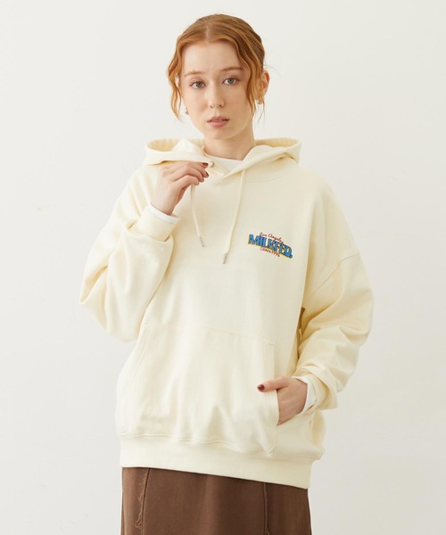 MILKFED.（ミルクフェド） パーカー DOODLE LOGO SWEAT HOODIE